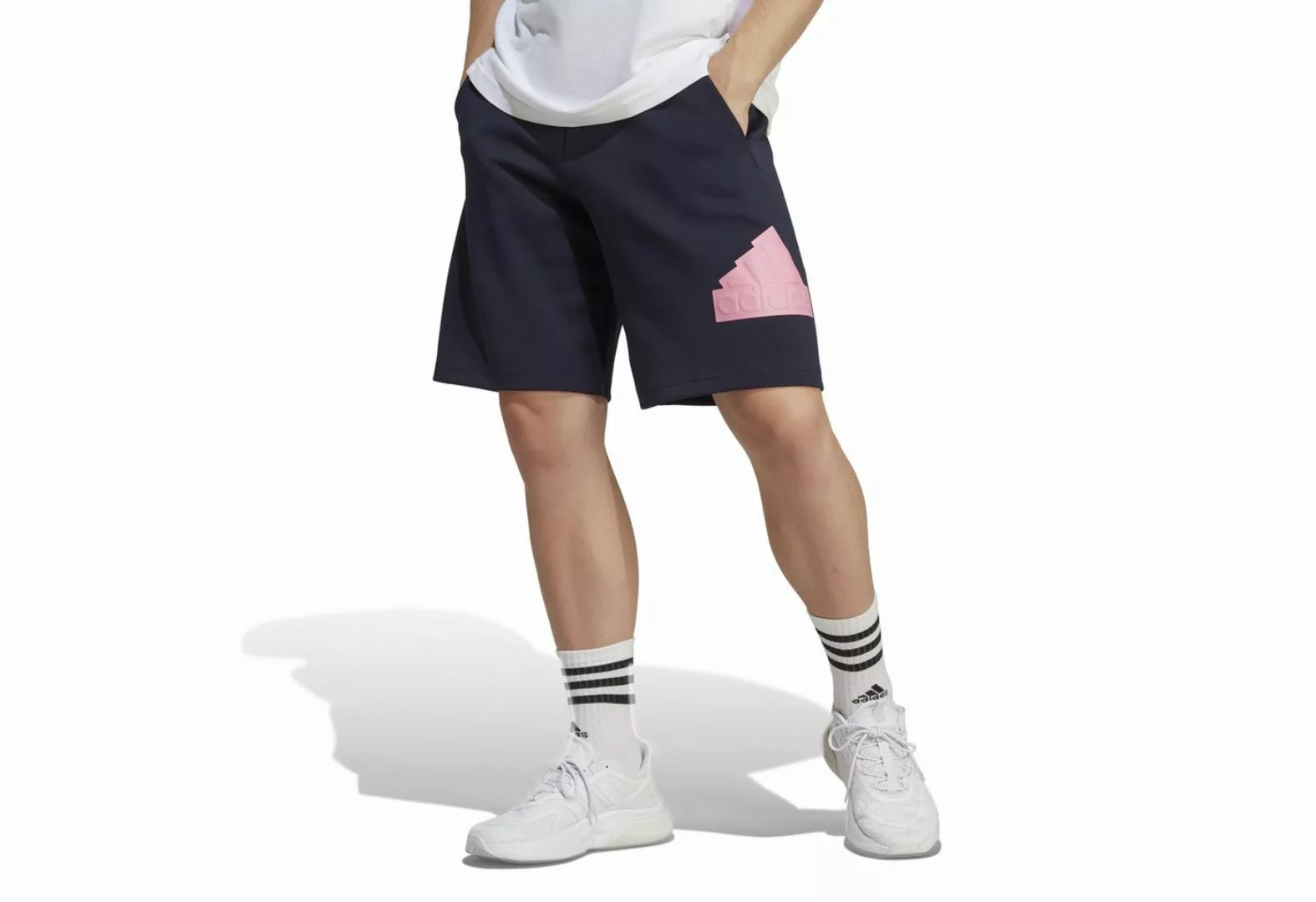 adidas Sportswear Laufshorts Boyfriend-Fit BOS weiche Herren-Shorts dunkelb günstig online kaufen