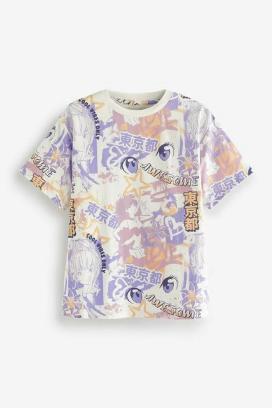 Next T-Shirt T-Shirt mit Anime-Print (1-tlg) günstig online kaufen