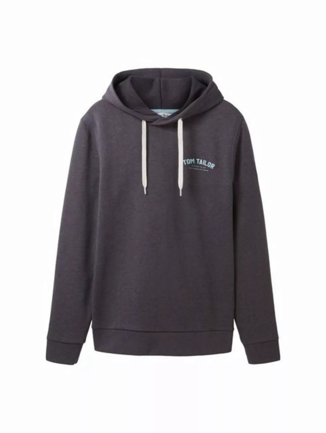 Tom Tailor Herren Kapuzenpullover LOGO HOODIE - Regular Fit günstig online kaufen