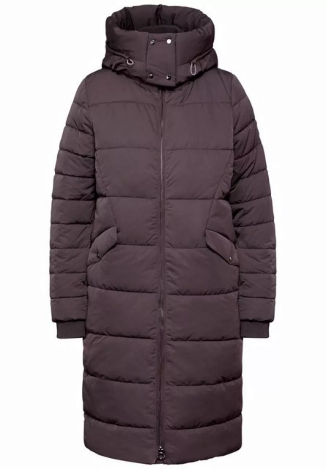 STREET ONE Winterjacke, mit Kapuze, in Unifarbe günstig online kaufen