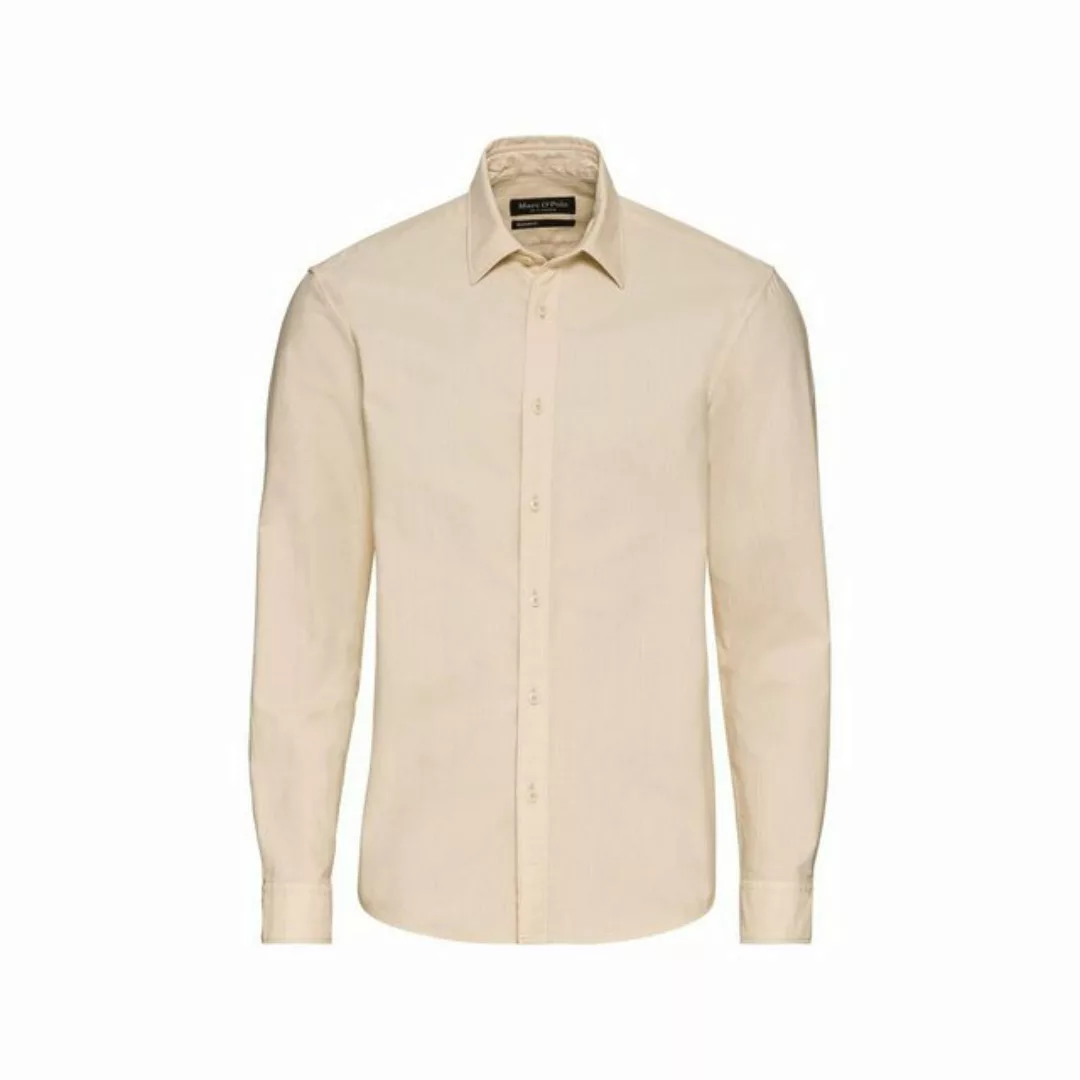 Marc O'Polo Langarmhemd weiß regular fit (1-tlg) günstig online kaufen