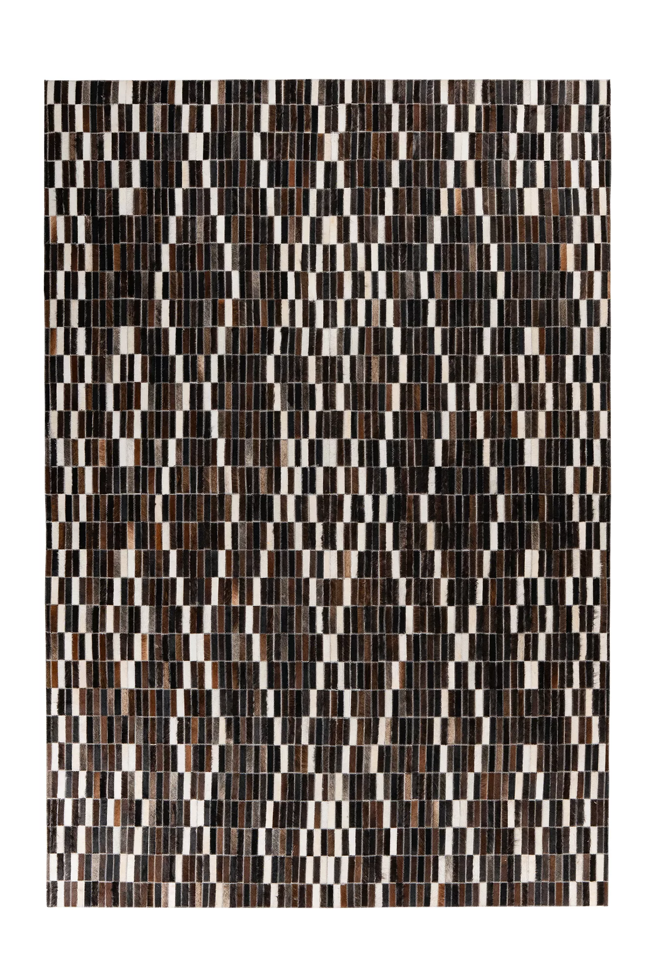 Padiro Design-teppich Lavin 125 Schwarz Weiß 120cm X 170cm günstig online kaufen