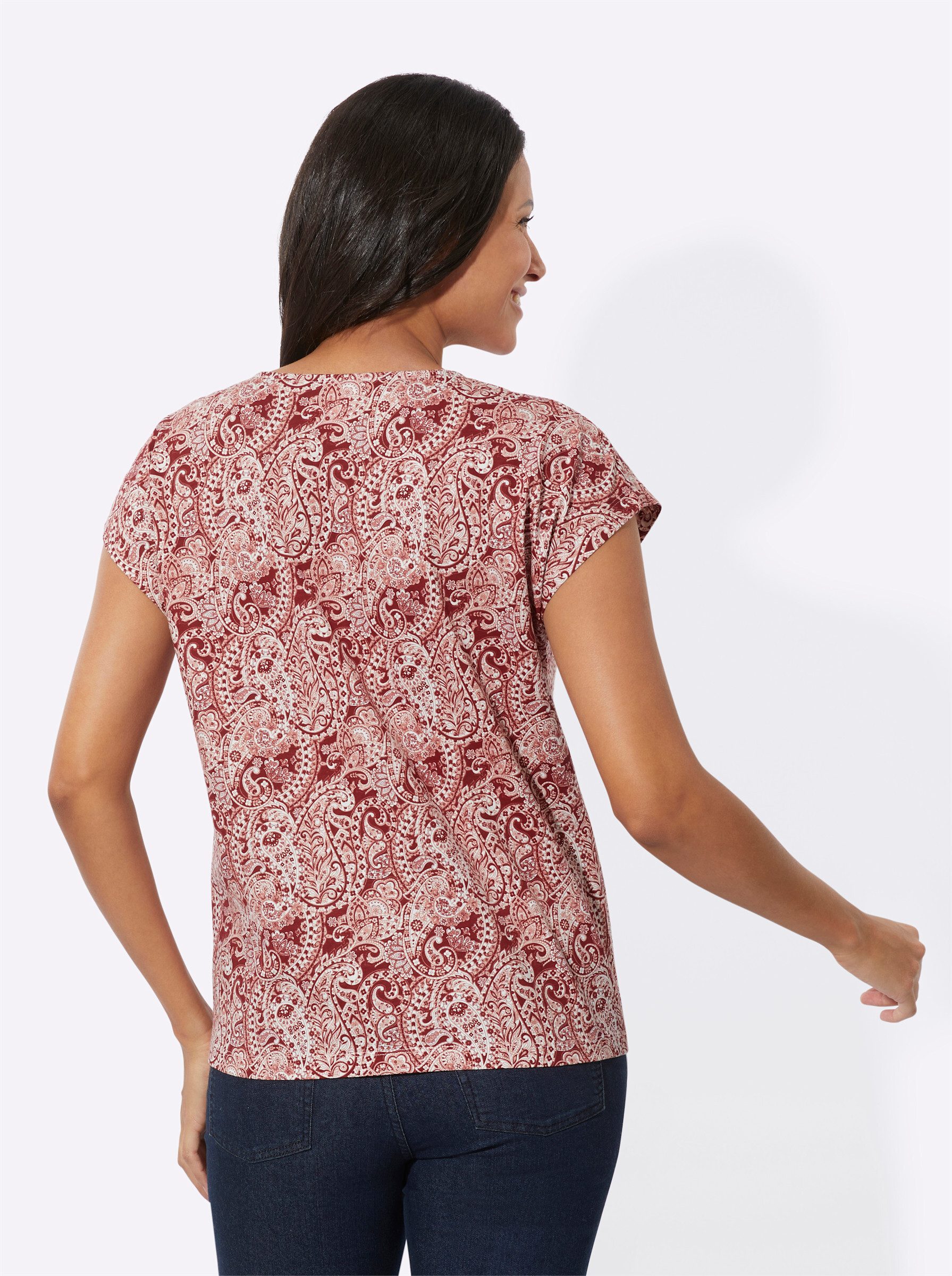 Classic Basics Rundhalsshirt "Rundhals-Shirt", (1 tlg.) günstig online kaufen
