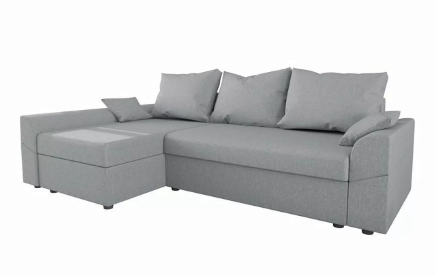 Stylefy Ecksofa Aurora, L-Form, Eckcouch, Sofa, Sitzkomfort, mit Bettfunkti günstig online kaufen