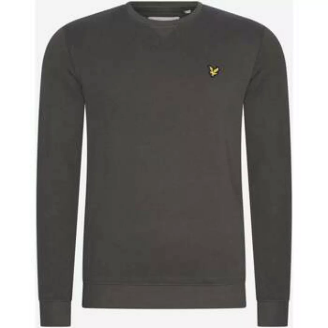 Lyle & Scott  Pullover Sweatshirt mit Rundhalsausschnitt – Gun Metal günstig online kaufen