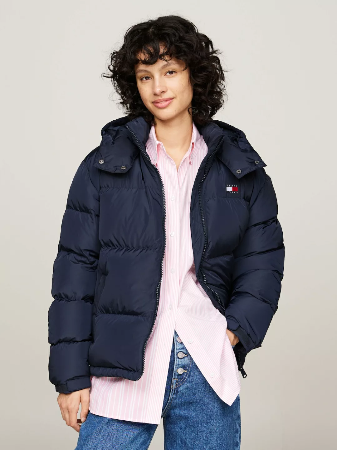 Tommy Jeans Curve Steppjacke "TJW ALASKA PUFFER EXT", Große Größen günstig online kaufen