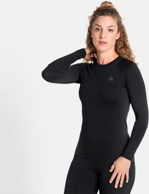 Odlo Langarmshirt PERFORMANCE WARM BLACK - ODLO GRAPHITE GR günstig online kaufen