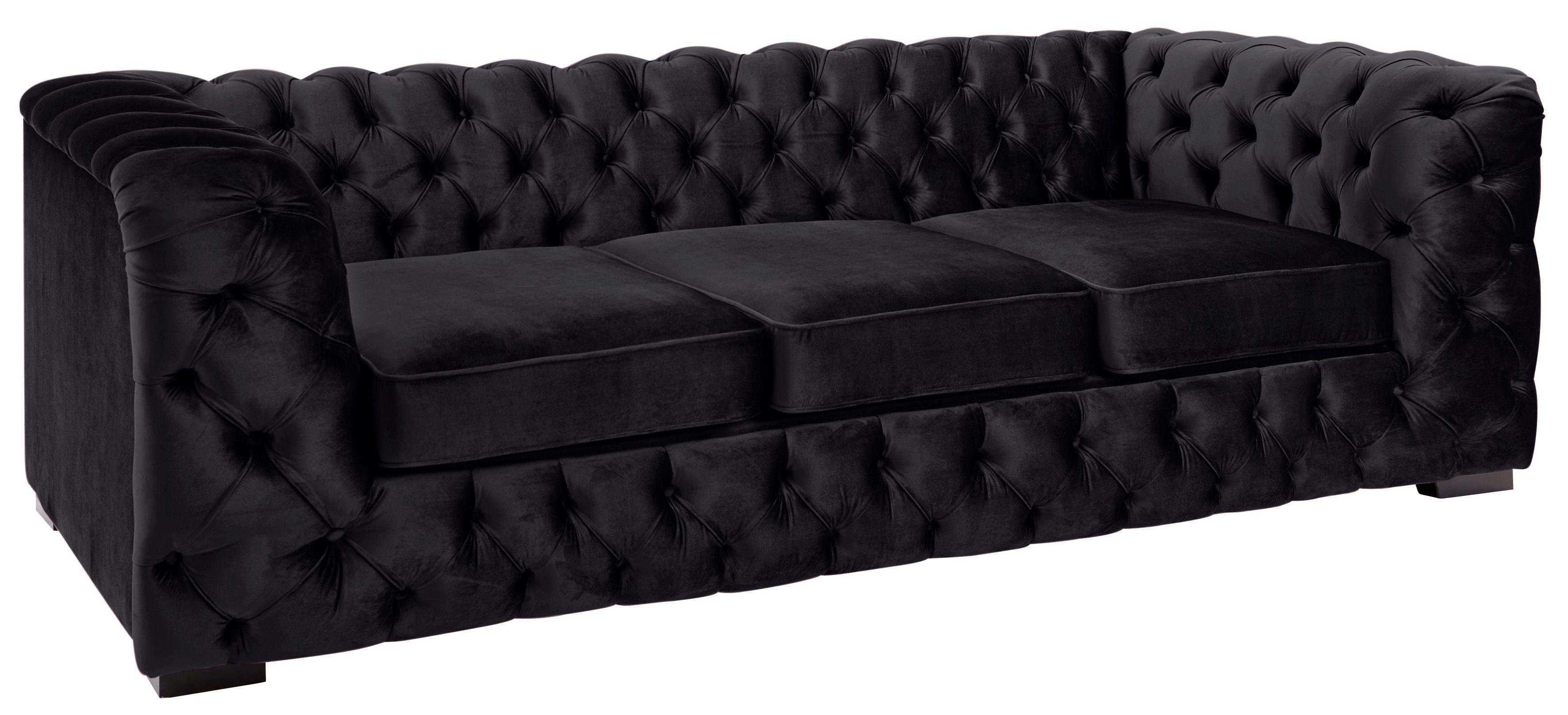 Home affaire Chesterfield-Sofa "Kalina", klassische Chesterfield-Knopfheftu günstig online kaufen