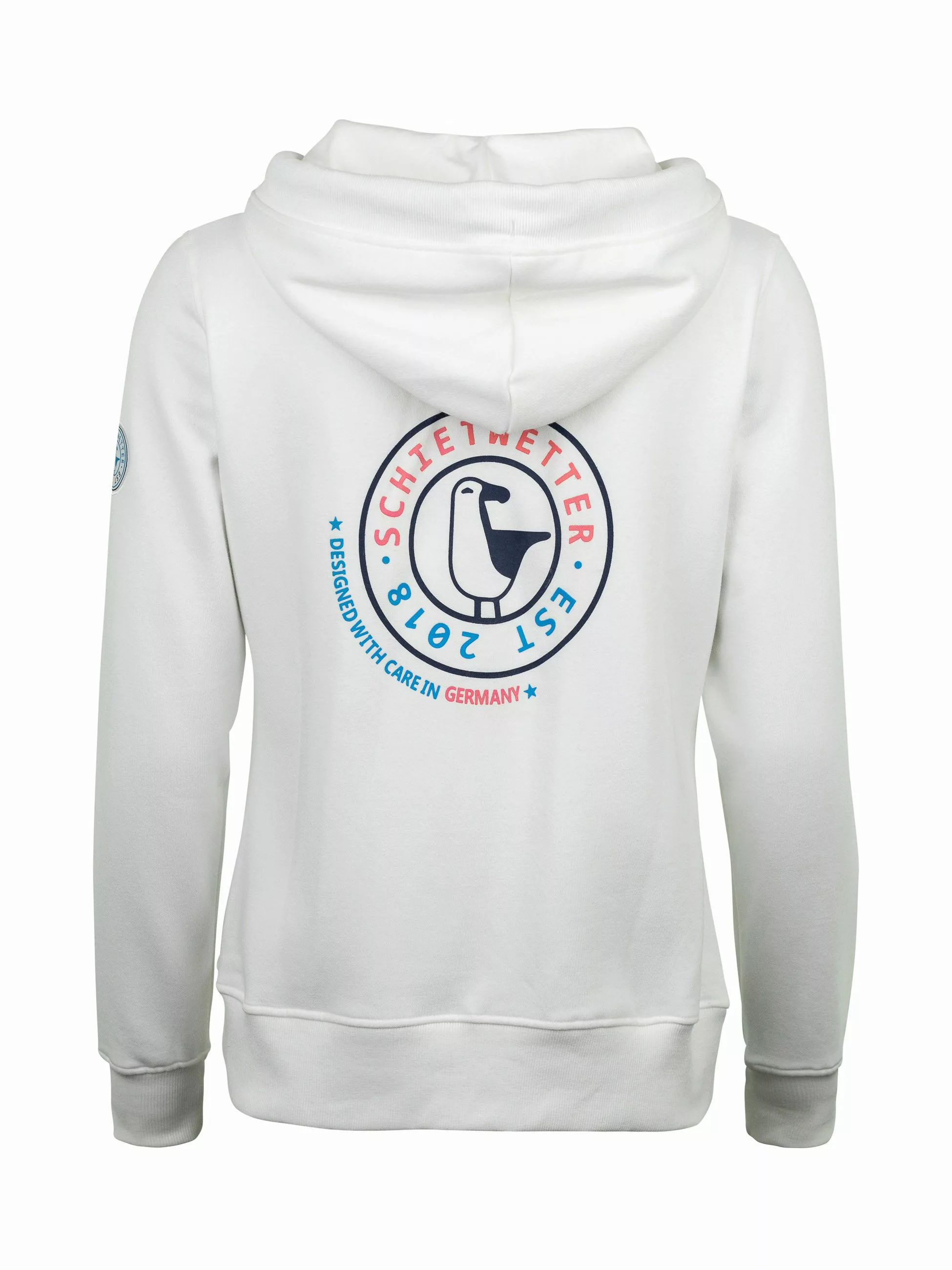Schietwetter Kapuzenpullover Damen "Milli Möwe" günstig online kaufen