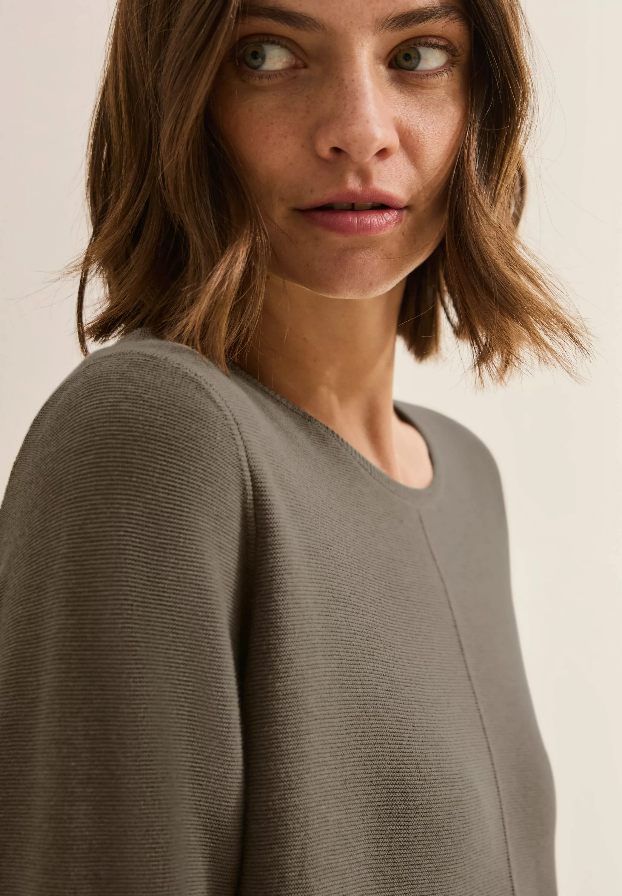 Cecil Strickpullover, mit 3/4 Ärmeln günstig online kaufen