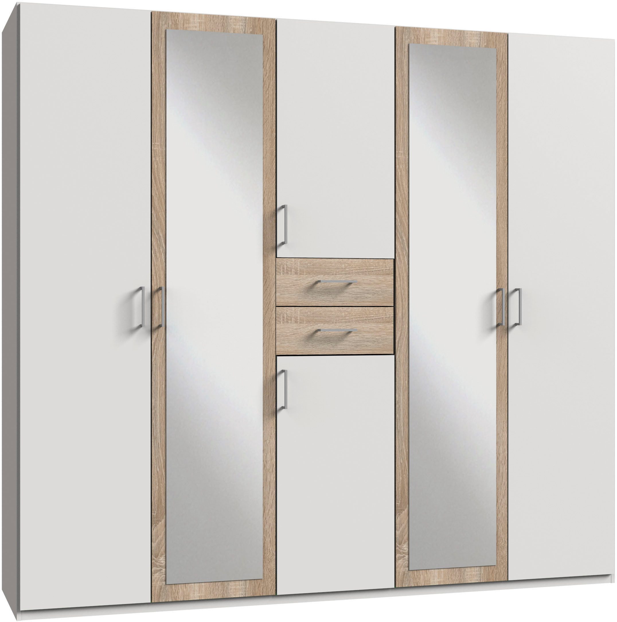 Wimex Kleiderschrank "Diver Drehtürenschrank mit Spiegel, 180, 225 o. 270cm günstig online kaufen