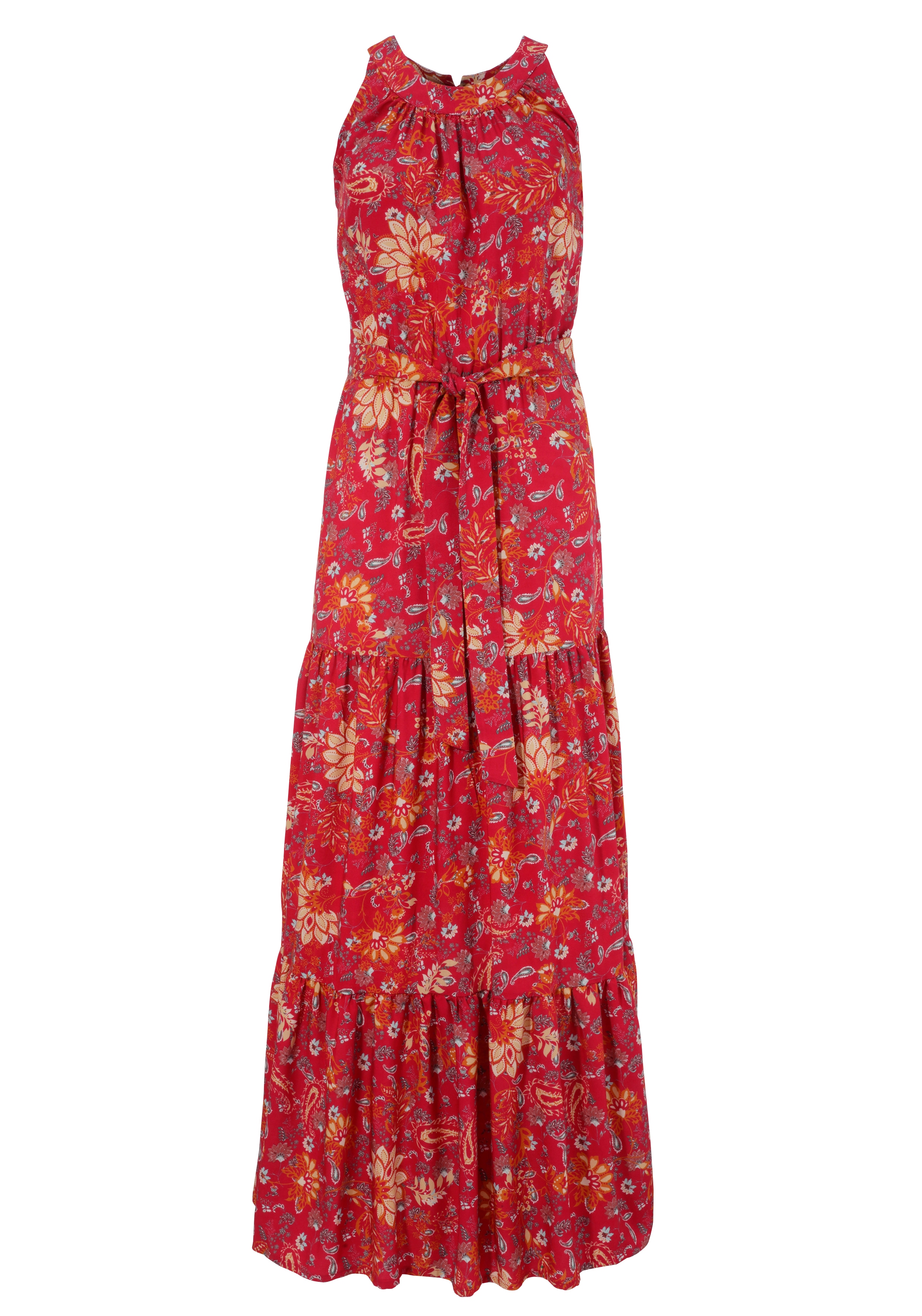 Aniston CASUAL Sommerkleid, mit fantasievollem Blumendruck günstig online kaufen