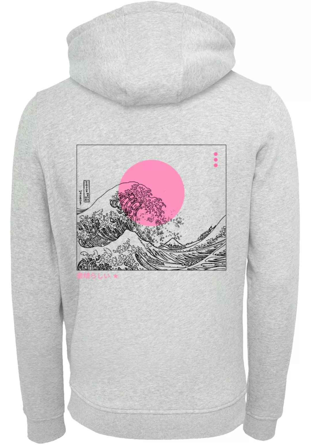 F4NT4STIC Kapuzenpullover "Kanagawa Welle Japan", Hoodie, Warm, Bequem günstig online kaufen