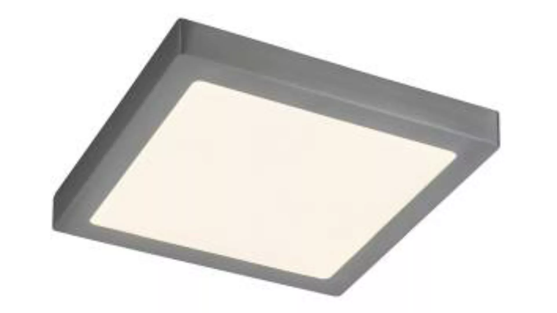 Flache LED Deckenleuchte KOLEAR Chrom 24W blendarm günstig online kaufen