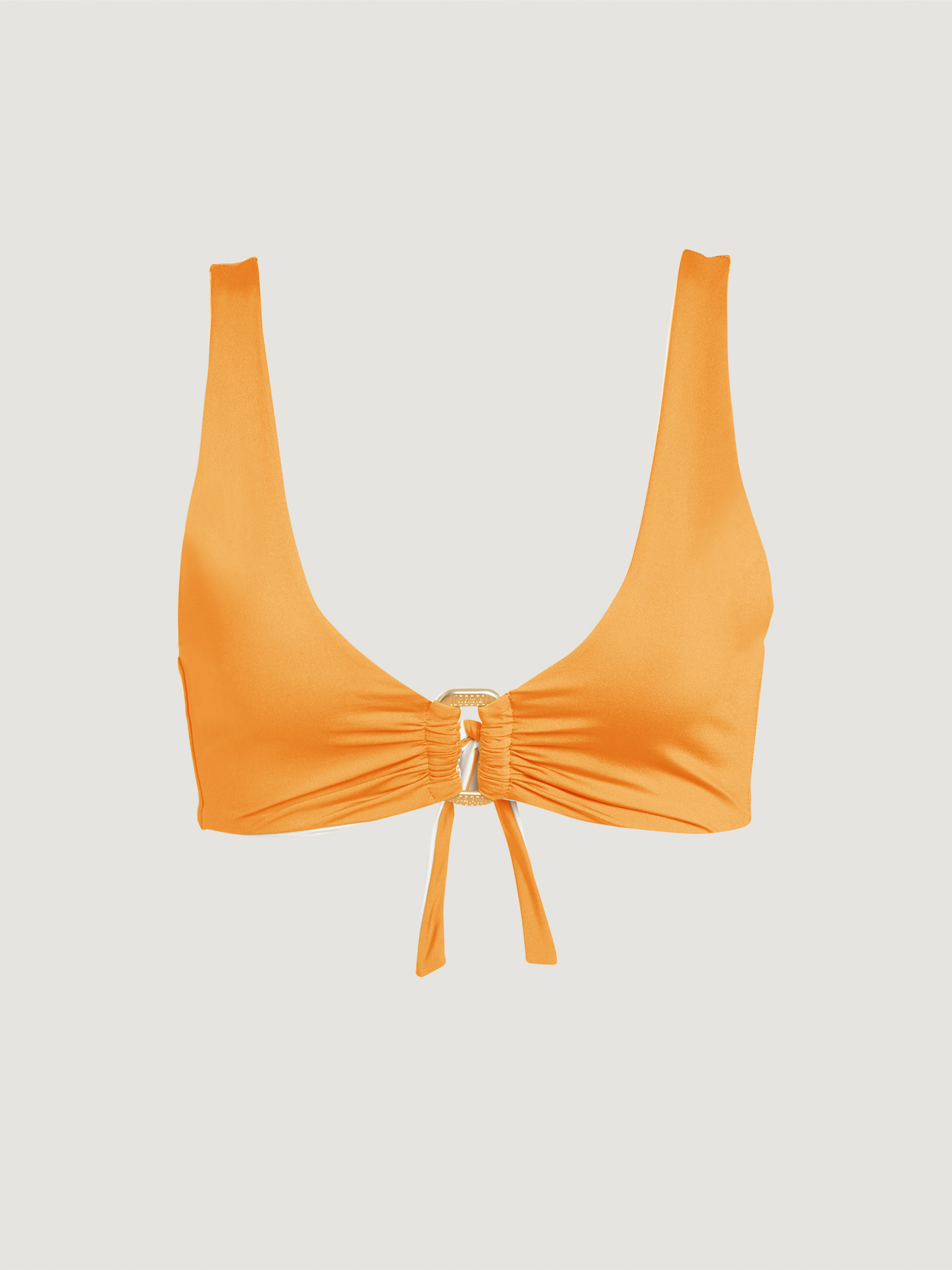 Wolford - Reversible Full Cup Bikini Top, Frau, mango/salt, Größe: L günstig online kaufen