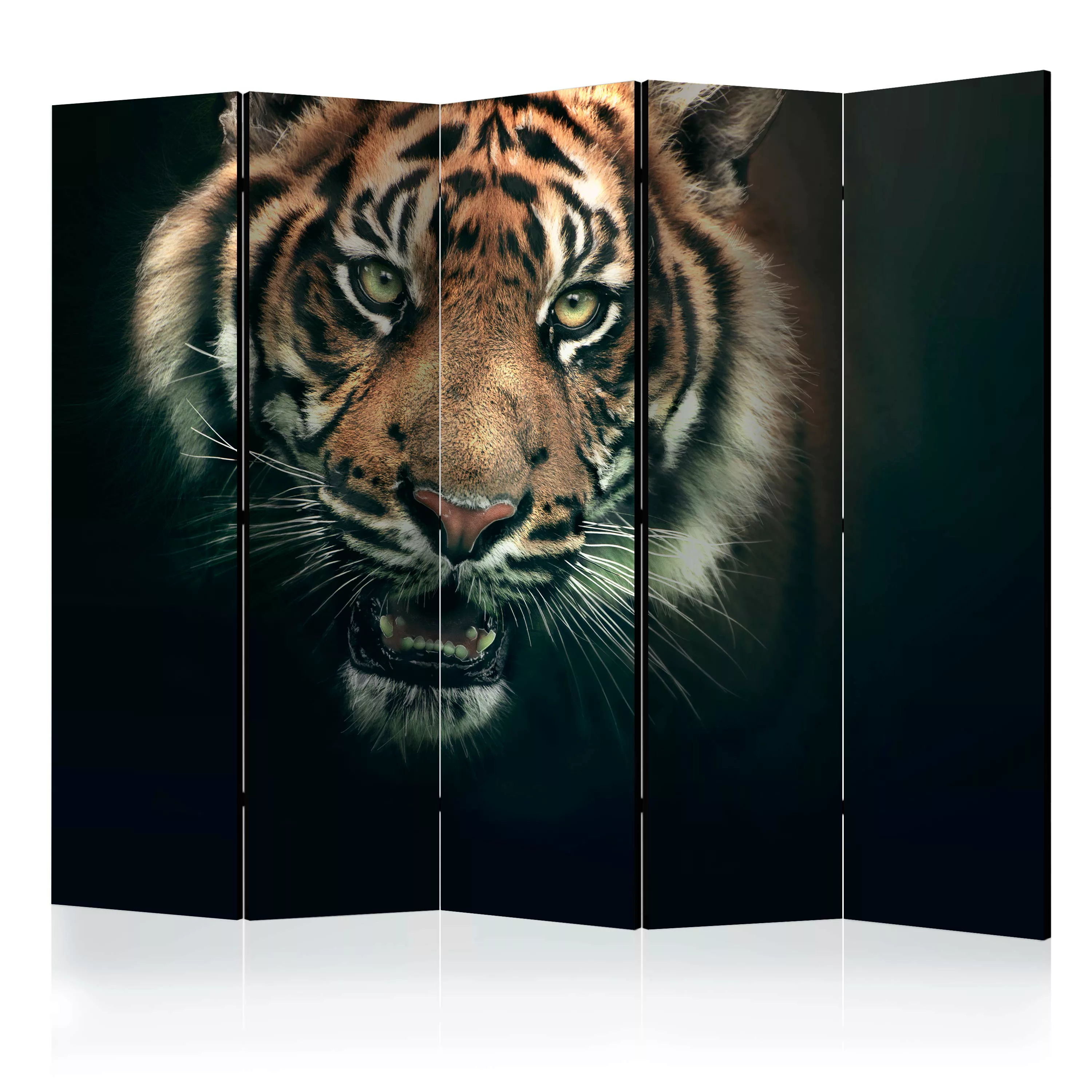 5-teiliges Paravent - Bengal Tiger Ii [room Dividers] günstig online kaufen