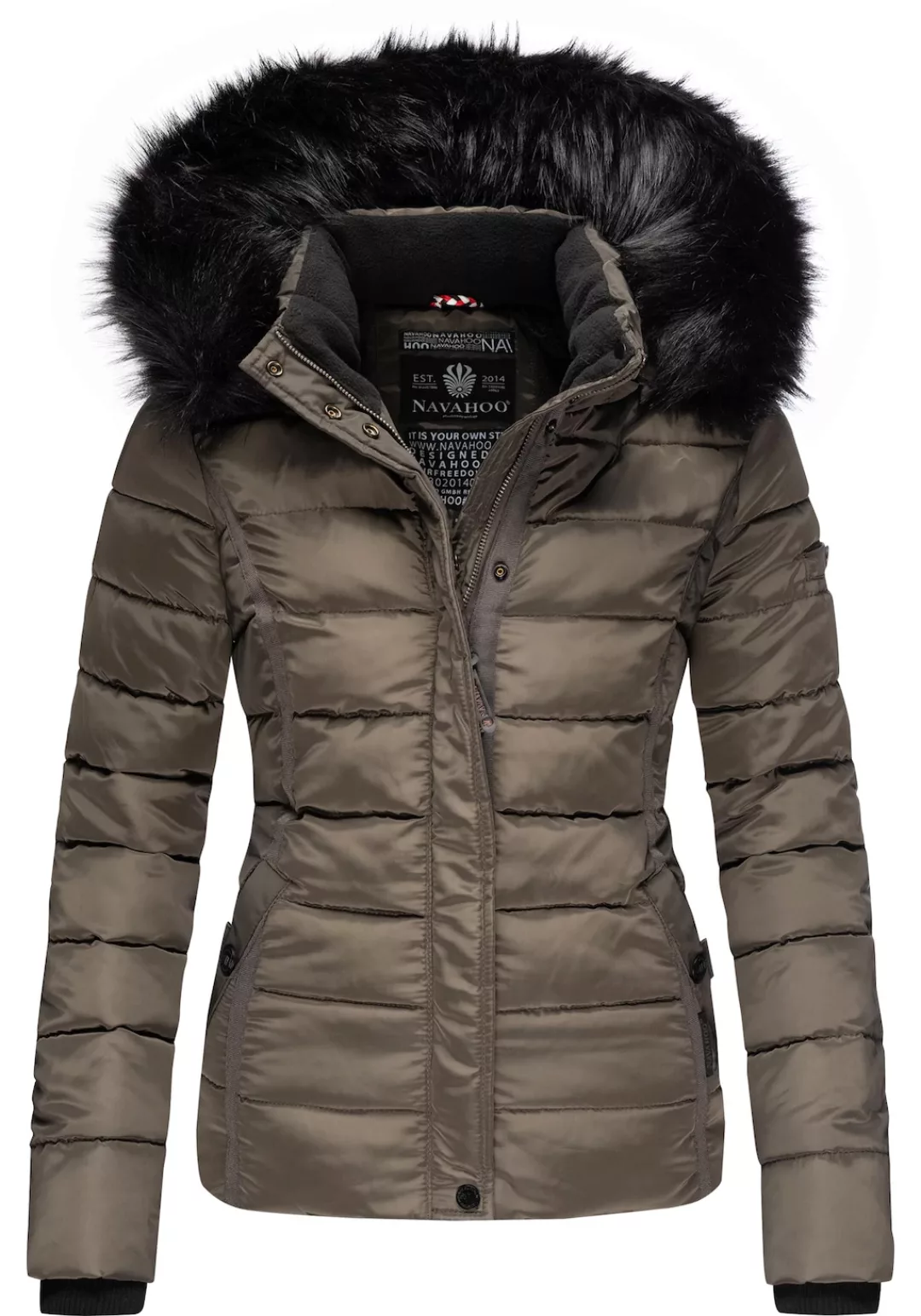 Navahoo Steppjacke "Miamor", mit Kapuze, hochwertige Winterjacke m. volumin günstig online kaufen