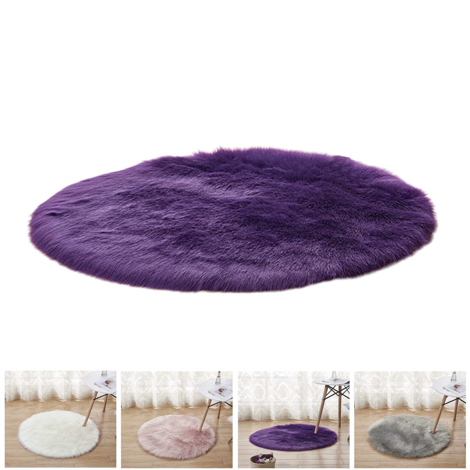 BTTO TEPP Teppich Fellteppich,Kunstfell,Weich, Hochflor Shaggy günstig online kaufen
