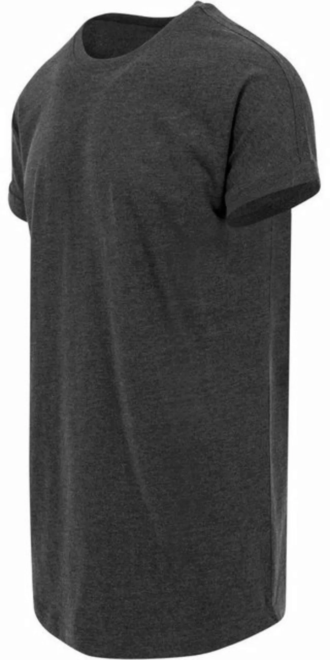 URBAN CLASSICS T-Shirt TB1561 - Long Shaped Turnup Tee charcoal 3XL günstig online kaufen