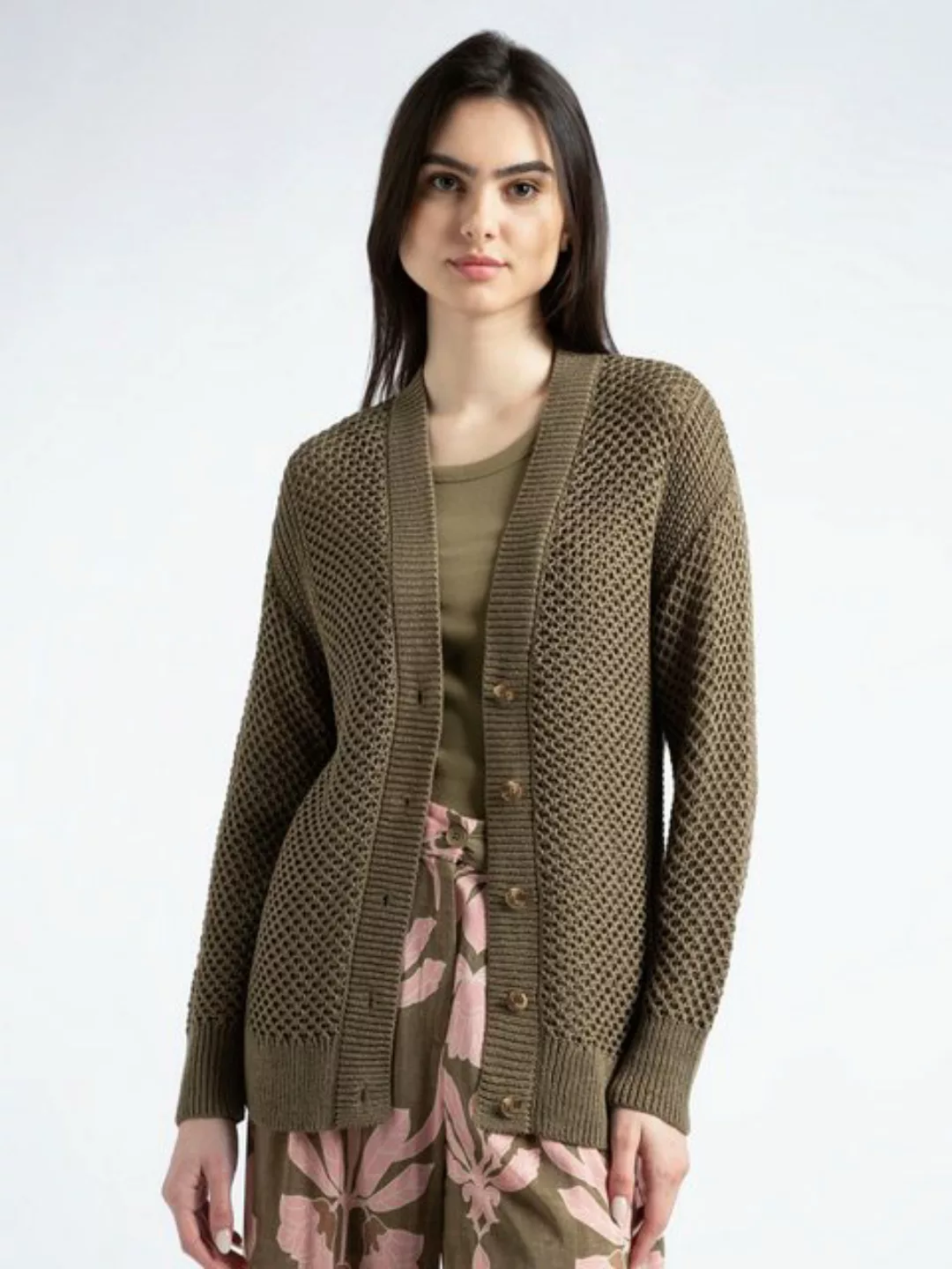 Strickjacke, sand, Sommer-Kollektion günstig online kaufen