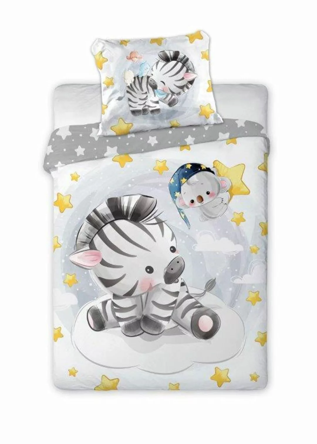 texpot Bettwäsche Kinderbettwäsche Zebra bedruckt Garnitur, günstig online kaufen