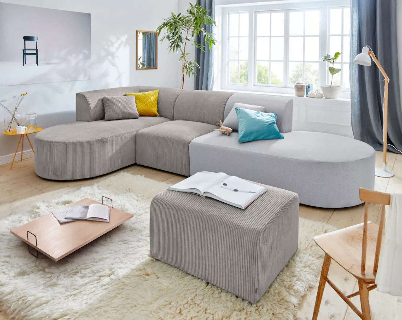 andas Sofa-Eckelement "Alesund", als Einzelelement oder Modulteil günstig online kaufen