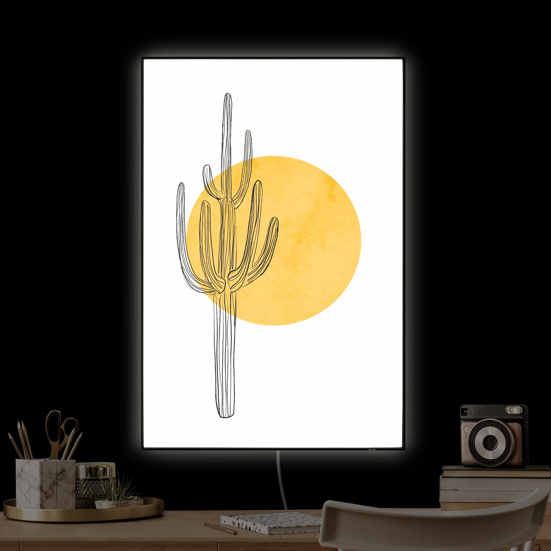 LED-Wechselbild Saguaro Kaktus günstig online kaufen