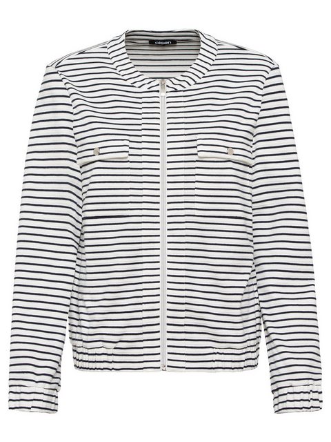 Olsen Sweatjacke Jersey Jacket Long Sleeves günstig online kaufen