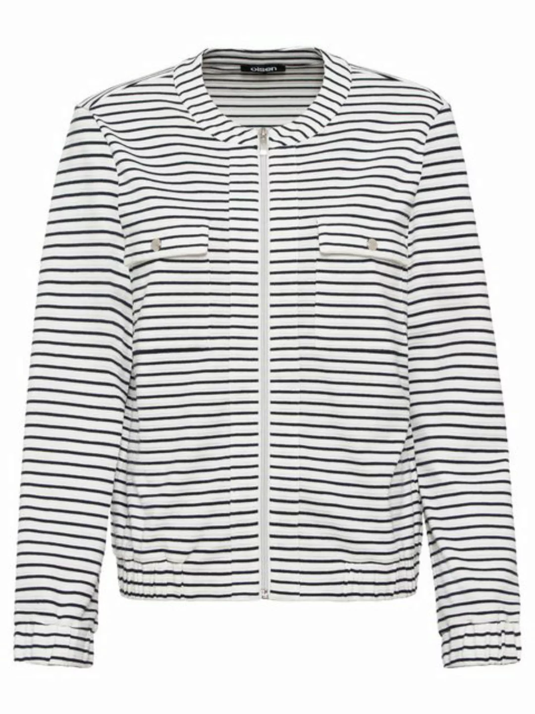 Olsen Sweatjacke Jersey Jacket Long Sleeves günstig online kaufen