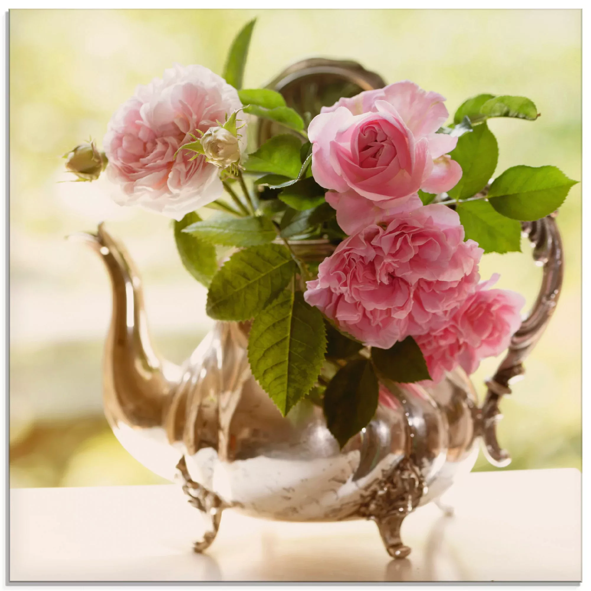Artland Glasbild »Rosen Romance«, Blumen, (1 St.), in verschiedenen Größen günstig online kaufen