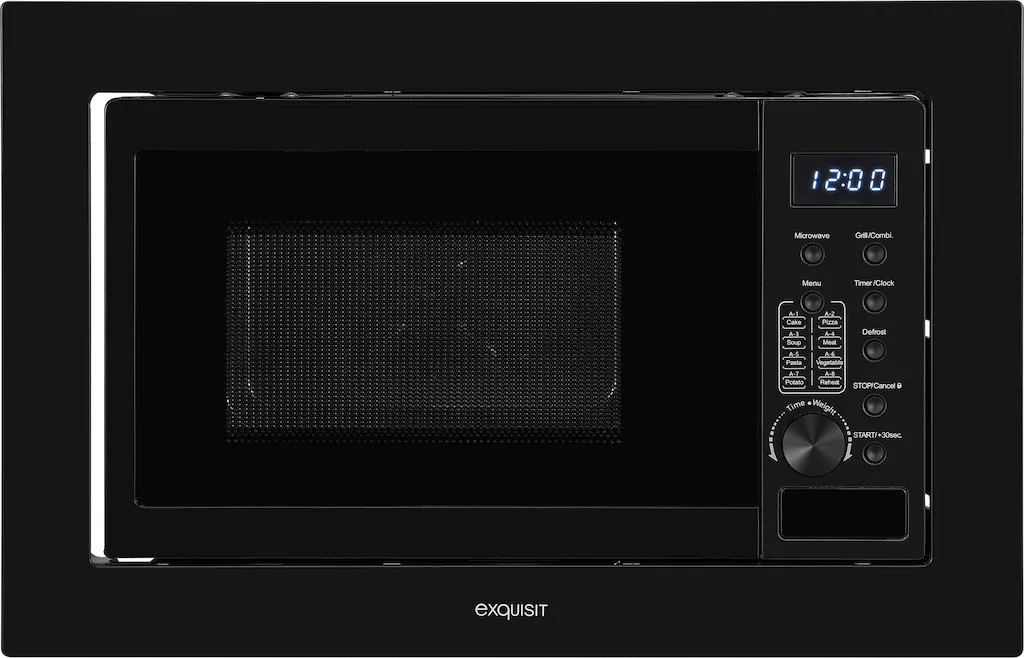 exquisit Einbau-Mikrowelle »EMW20-DG-020«, Grill-Mikrowelle, 1300 W günstig online kaufen