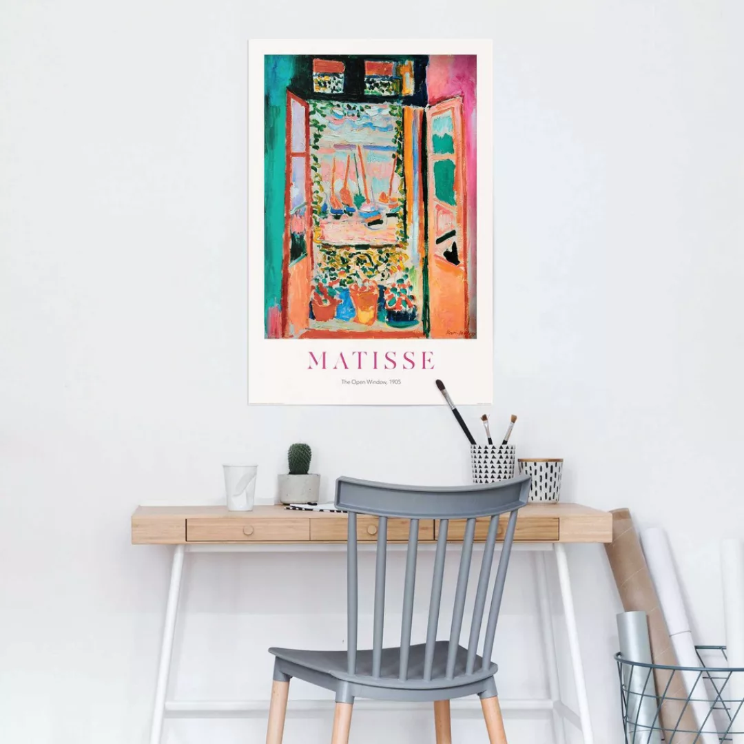 Reinders Poster "Matisse - window" günstig online kaufen