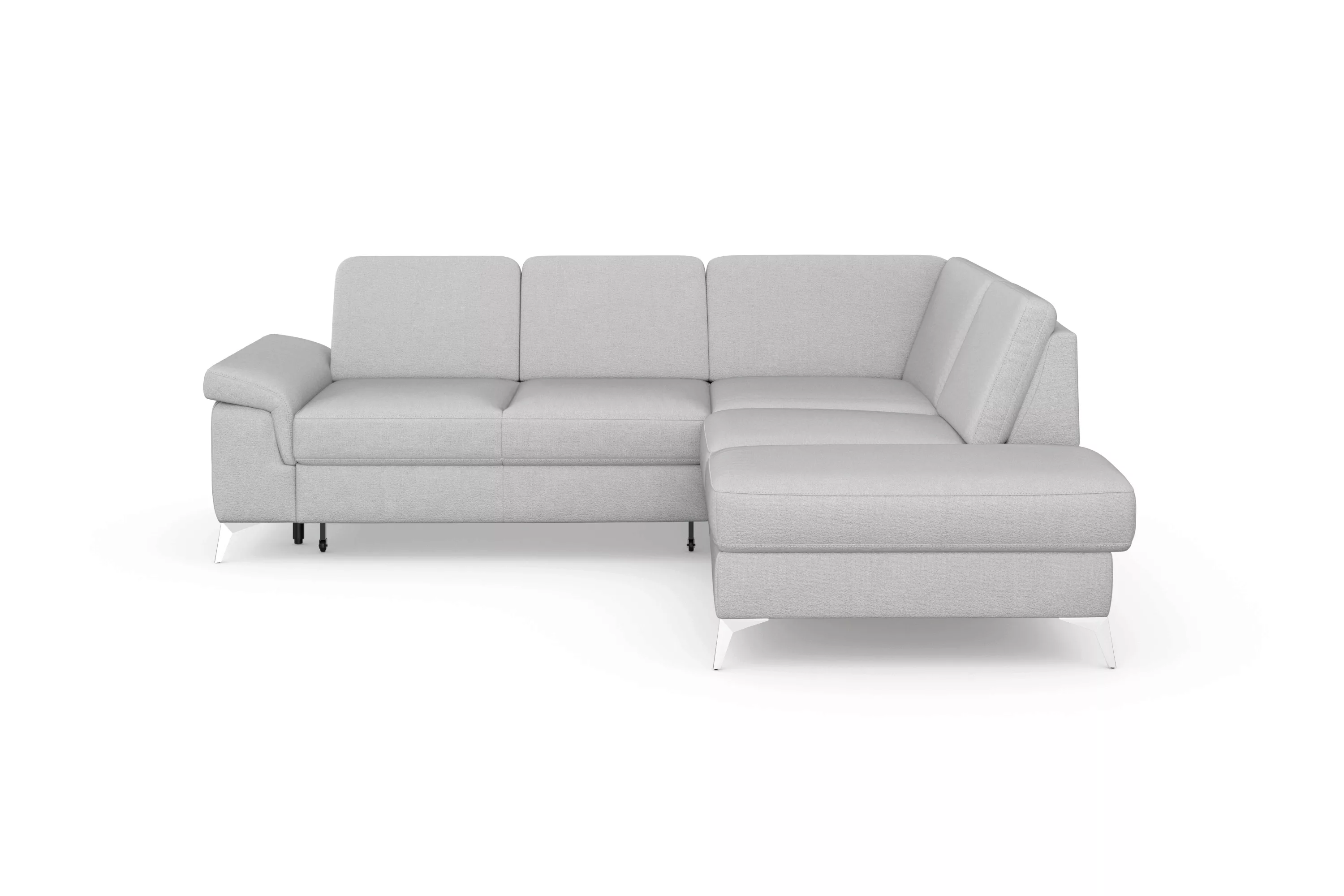 sit&more Ecksofa »Padua L-Form«, inklusive Sitztiefenverstellung, Armteilfu günstig online kaufen