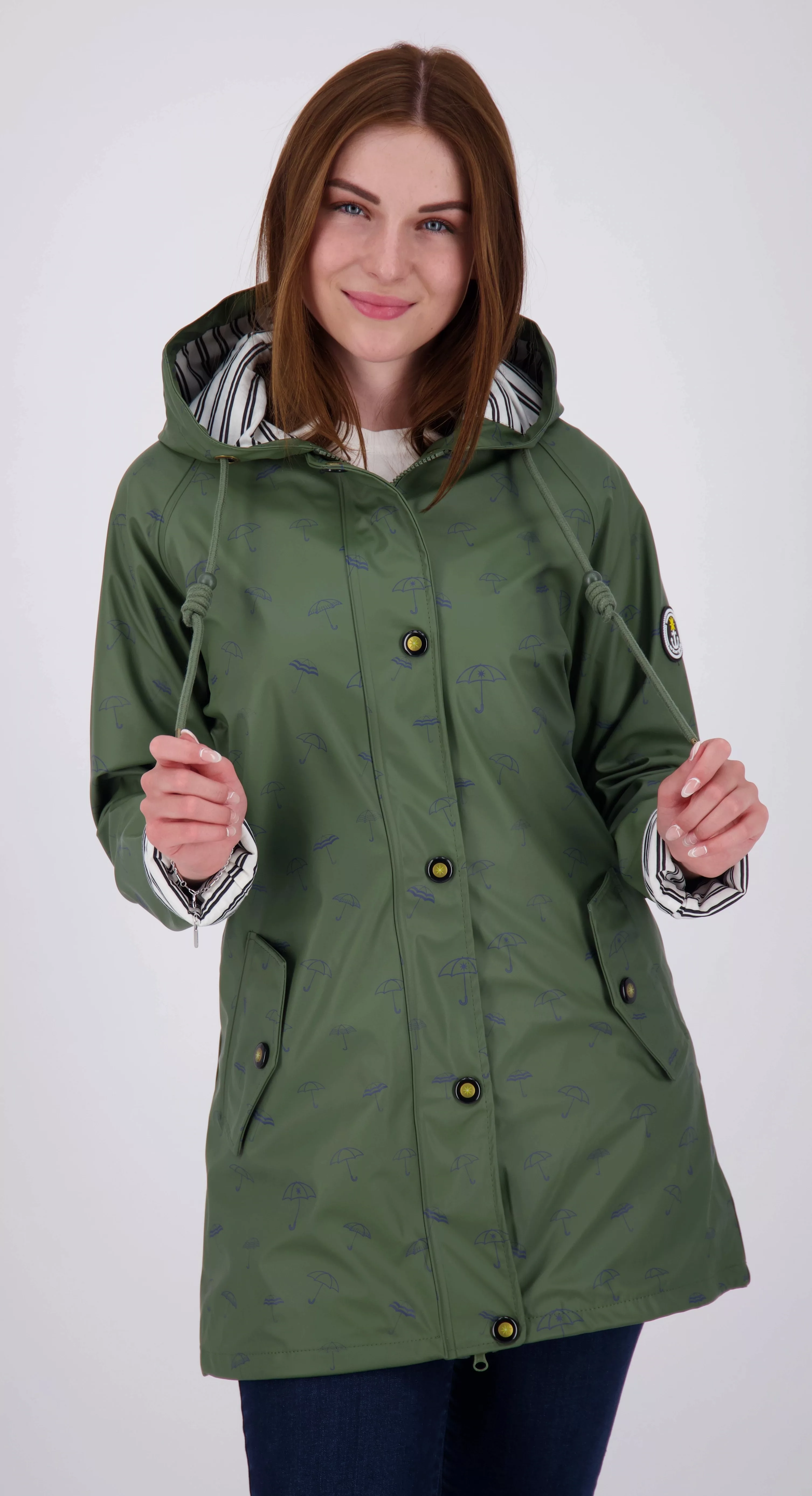 DEPROC Active Regenjacke "Friesennerz WIZZARD PEAK WOMEN UMBR", auch in Gro günstig online kaufen