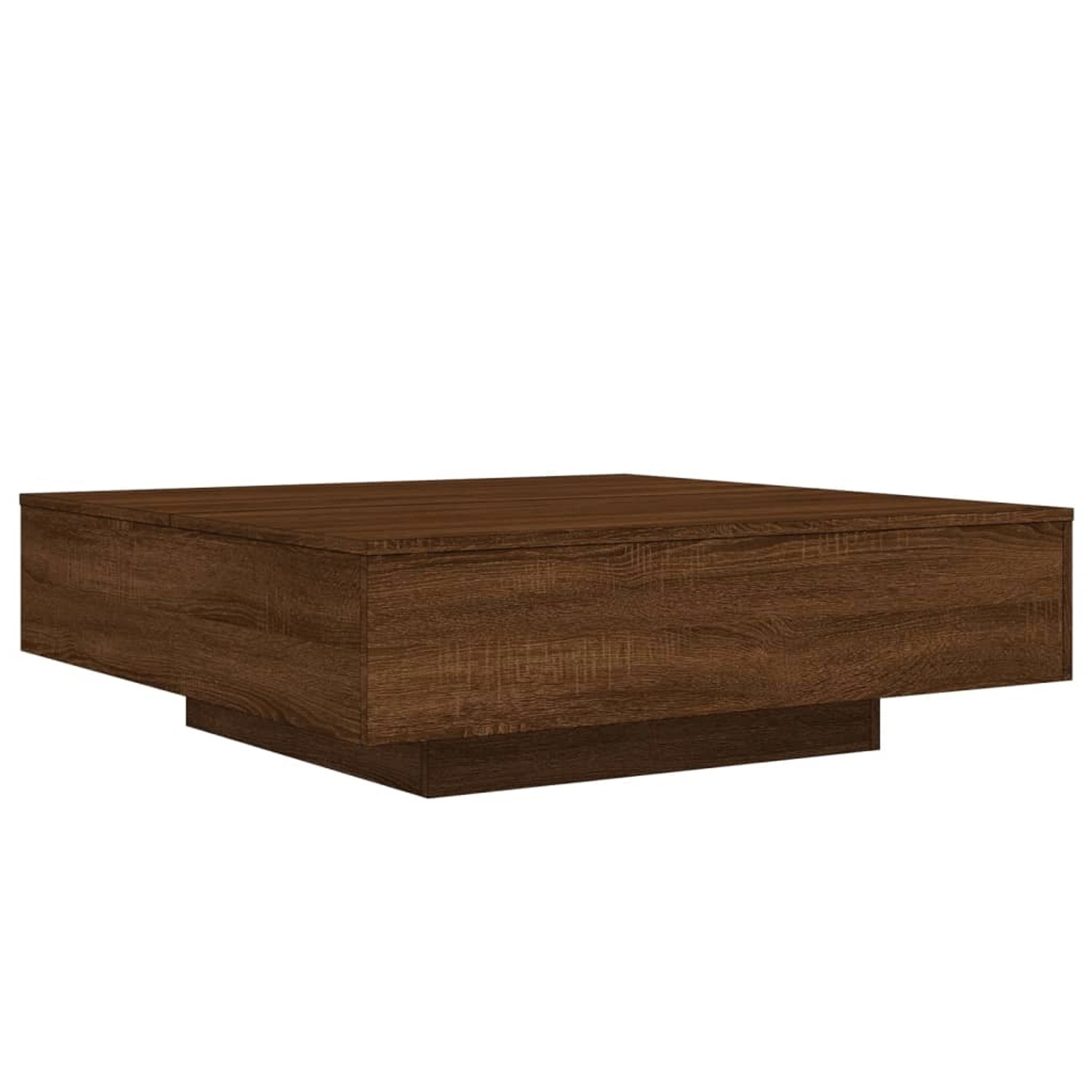 vidaXL Couchtisch Braun Eichen-Optik 100x100x31 cm Holzwerkstoff günstig online kaufen