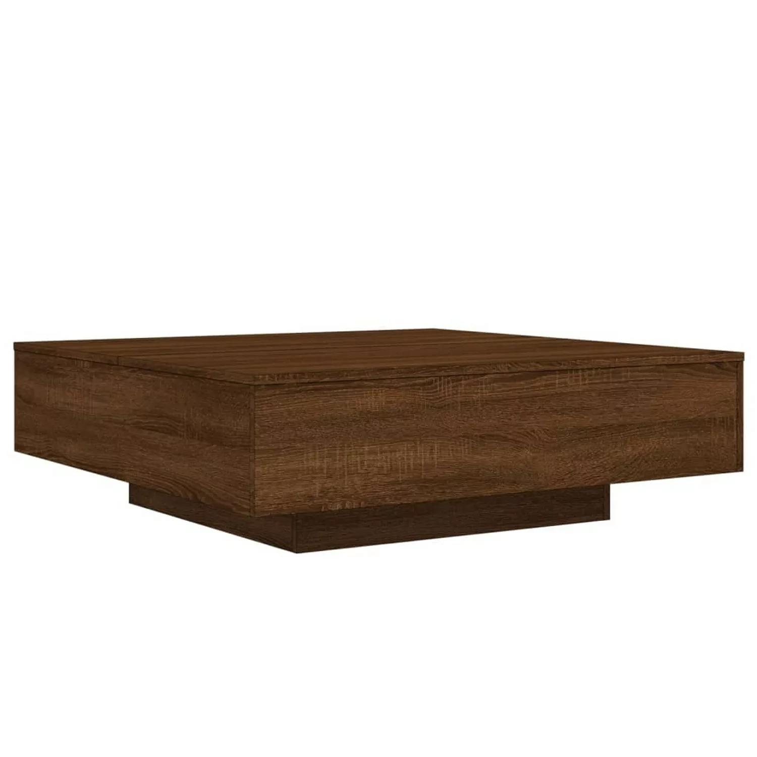 vidaXL Couchtisch Braun Eichen-Optik 100x100x31 cm Holzwerkstoff günstig online kaufen