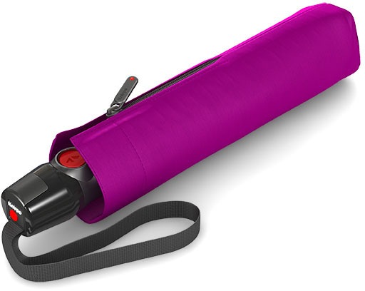 Knirps Taschenregenschirm "T.200 Medium Duomatic, Pink" günstig online kaufen