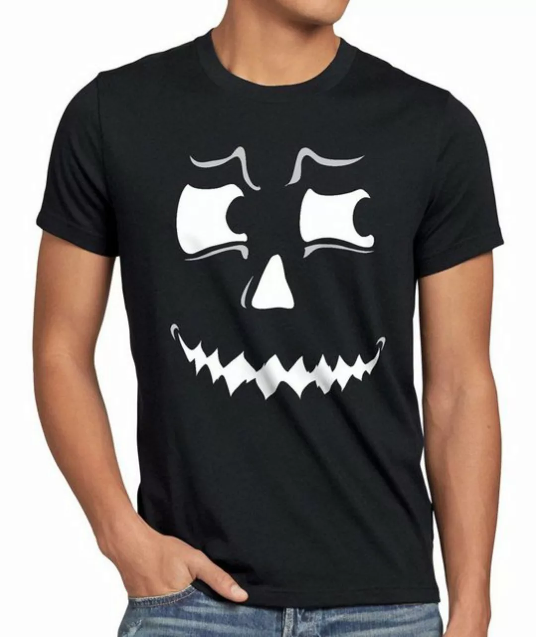 style3 Print-Shirt Herren T-Shirt Grusel Geist Halloween Fasching Kostüm Kü günstig online kaufen