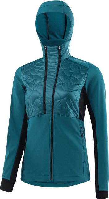 Löffler Funktionsjacke W HOODED HYBRIDJACKET GRACE PL BLUE CORAL günstig online kaufen