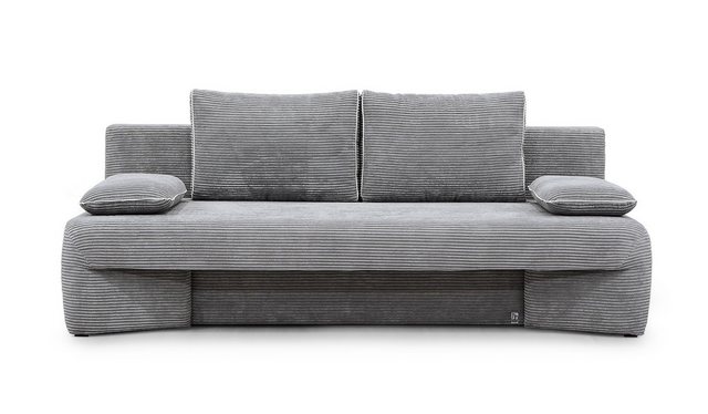 Hygger Möbelhaus Schlafsofa Erial mit Bettfunktion und Bettkasten, Liegeflä günstig online kaufen