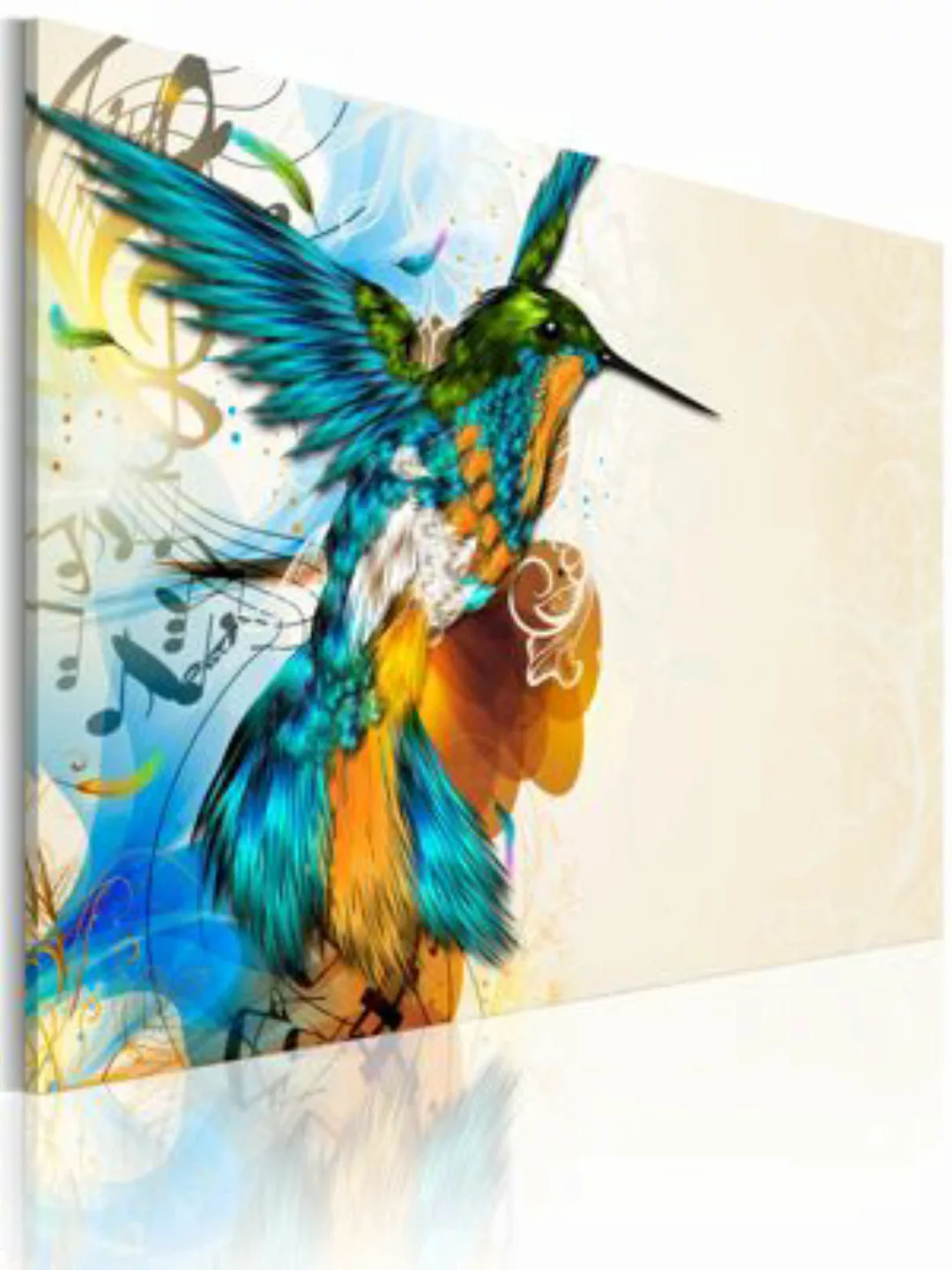artgeist Wandbild Bird's music mehrfarbig Gr. 60 x 40 günstig online kaufen