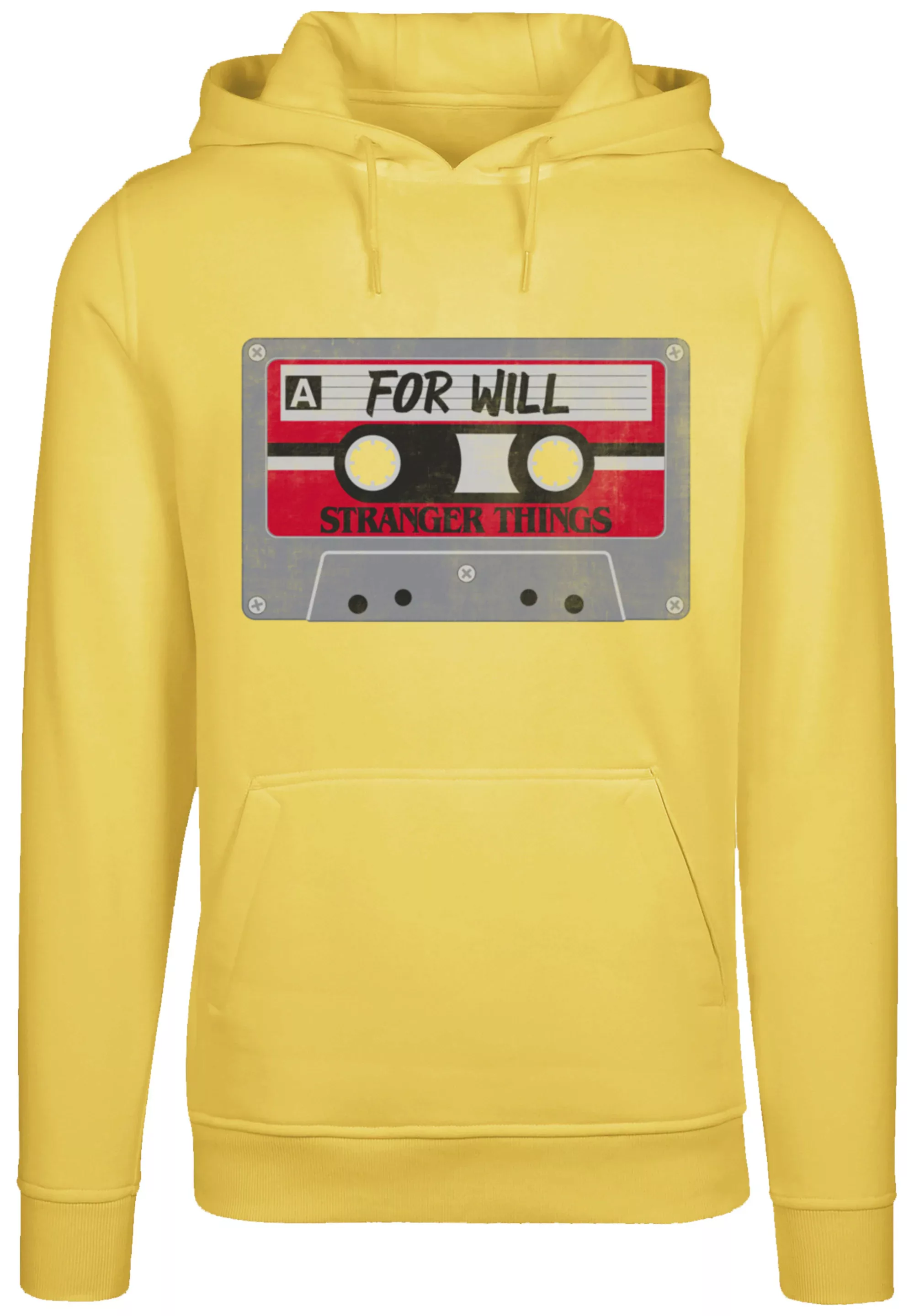 F4NT4STIC Kapuzenpullover "Stranger Things Cassette For Will Netflix", Prem günstig online kaufen