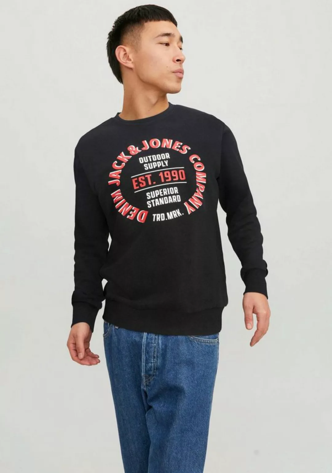 Jack & Jones Sweatshirt JJ JJANDY SWEAT CREW NECK günstig online kaufen