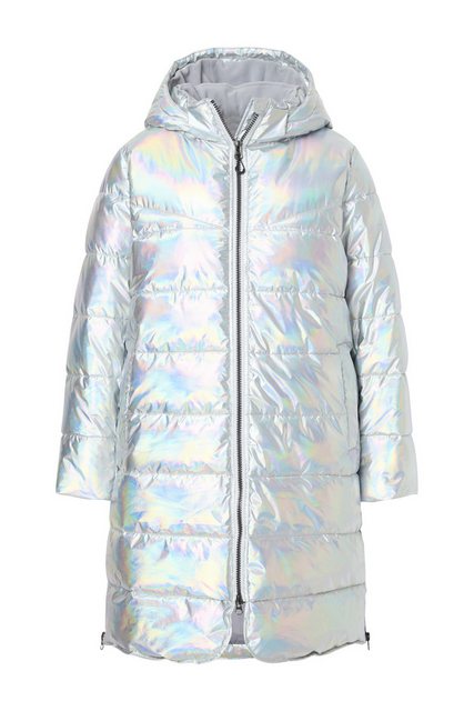 Angel of Style Steppjacke Puffermantel A-Linie Kapuze Metallic-Schimmer günstig online kaufen