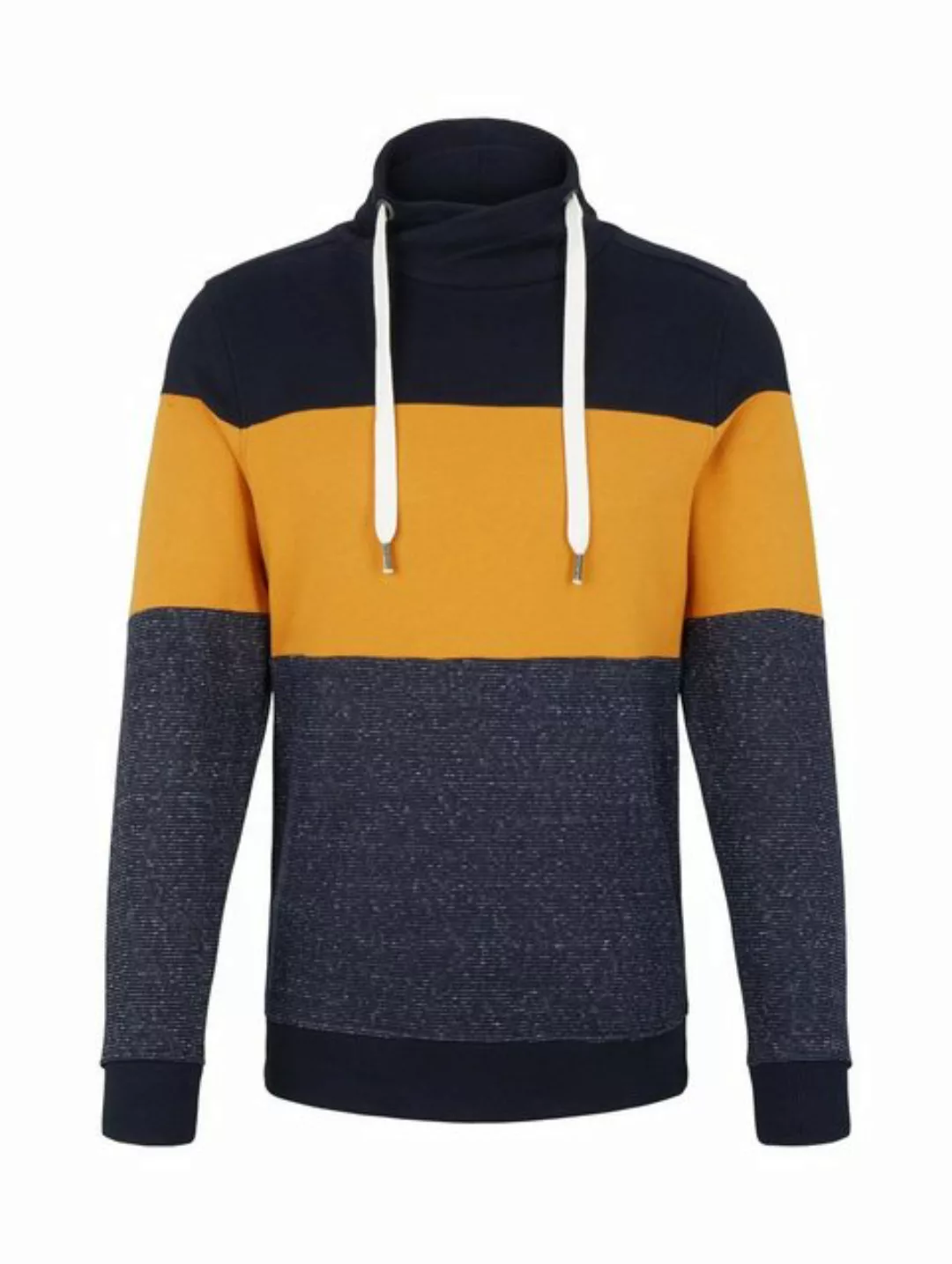 TOM TAILOR Sweatshirt Cutline Snood with Colorblock (1-tlg) günstig online kaufen