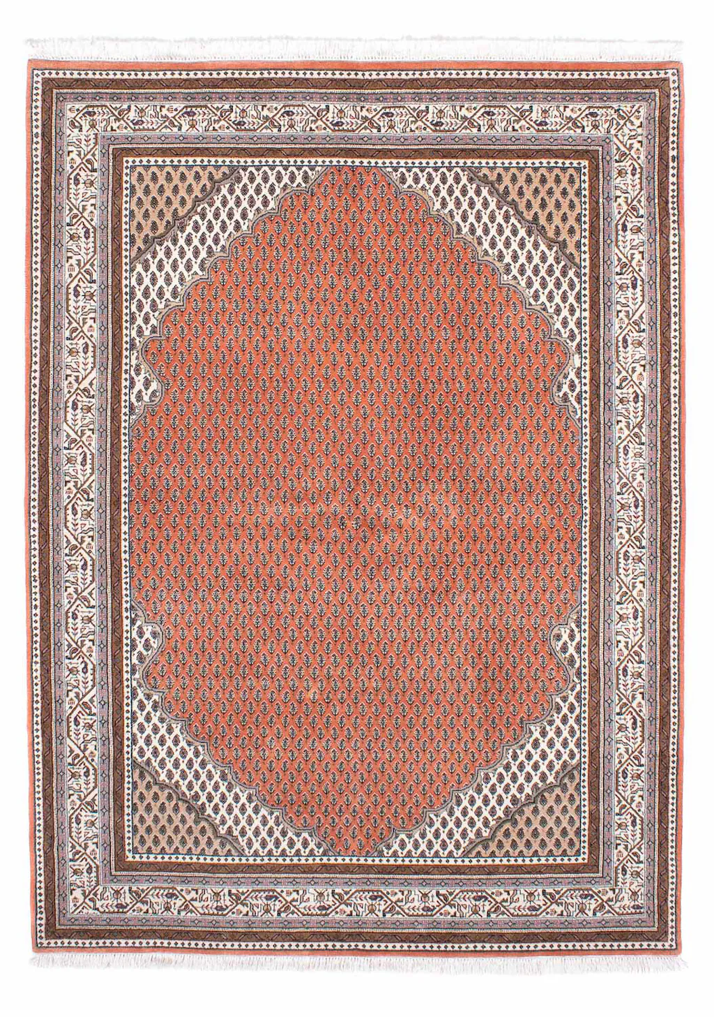 morgenland Orientteppich »Perser - Täbriz - 243 x 171 cm - hellrot«, rechte günstig online kaufen