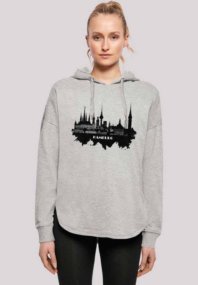 F4NT4STIC Kapuzenpullover "Cities Collection - Hamburg skyline", Print günstig online kaufen