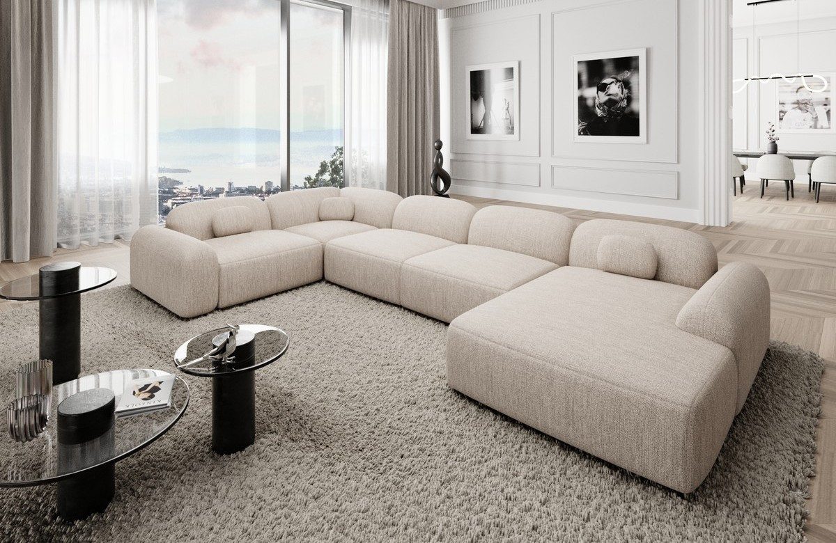 Sofa Dreams Wohnlandschaft Stoff Sofa Polstersofa günstig online kaufen