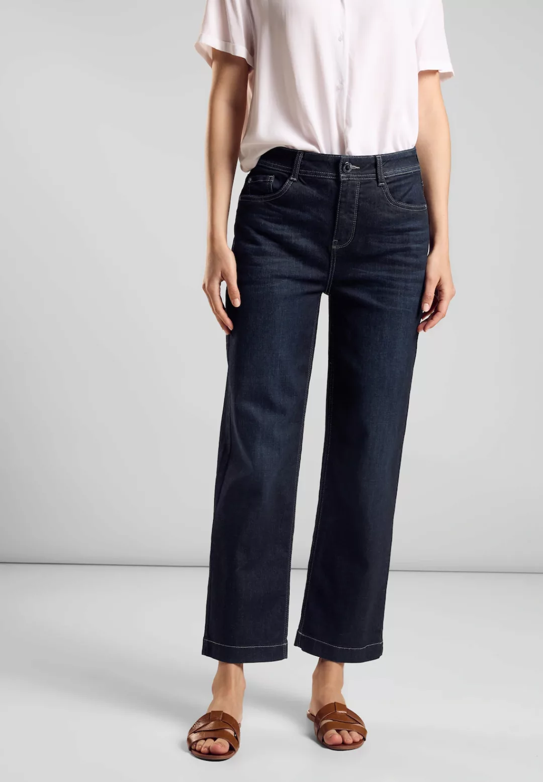 STREET ONE Comfort-fit-Jeans, High Waist günstig online kaufen