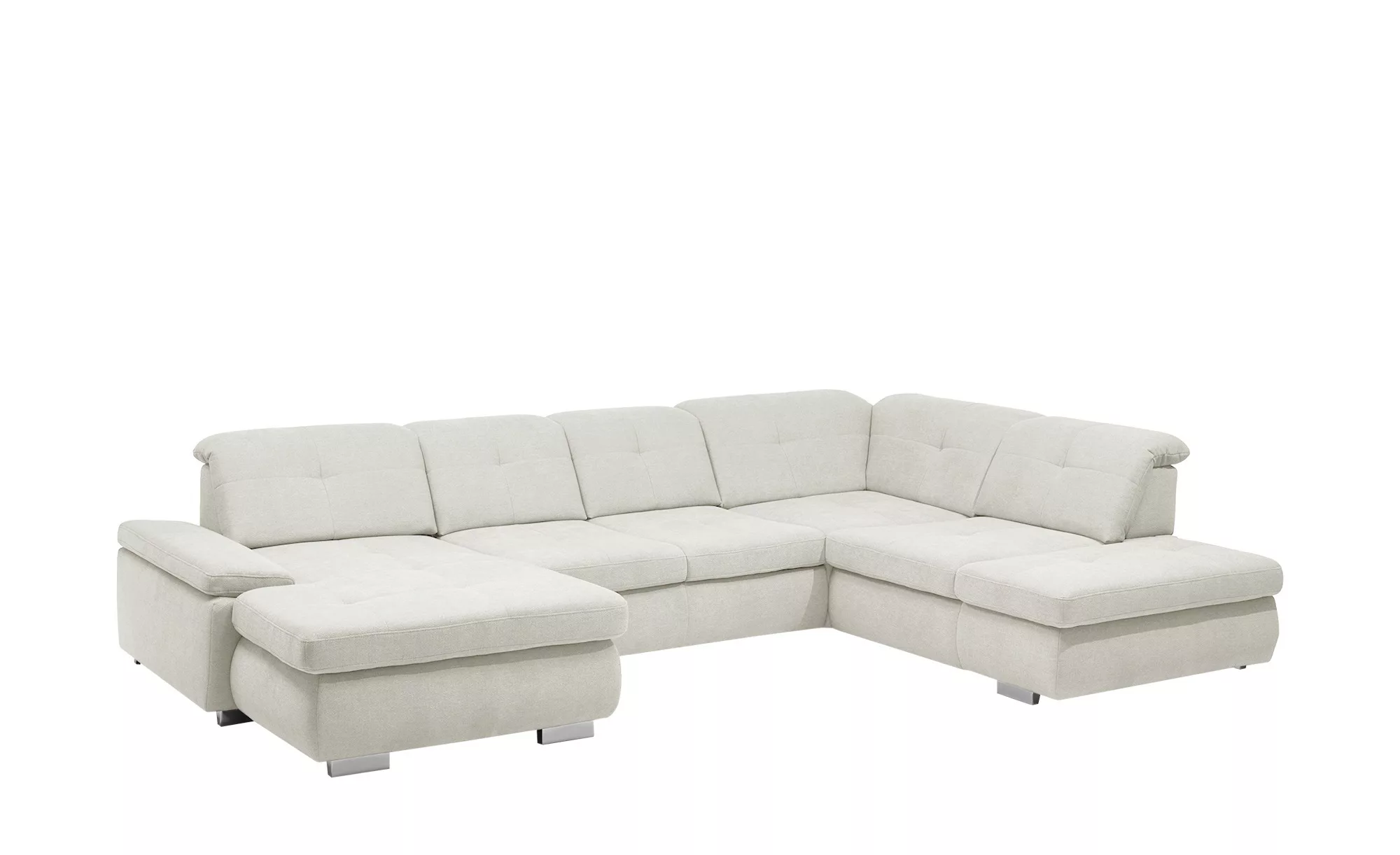 Lounge Collection Wohnlandschaft Flachgewebe  Affair ¦ creme ¦ Maße (cm): B günstig online kaufen